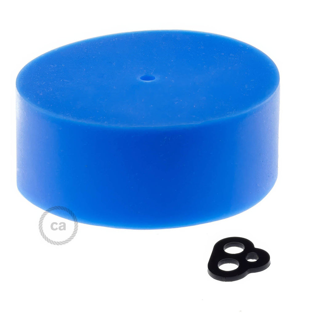 Zylinderförmige Rosetten-Silikon-Kit – Blau – Ansicht 3