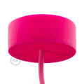 Zylindrisches Baldachin-Kit aus Silikon – Fuchsia