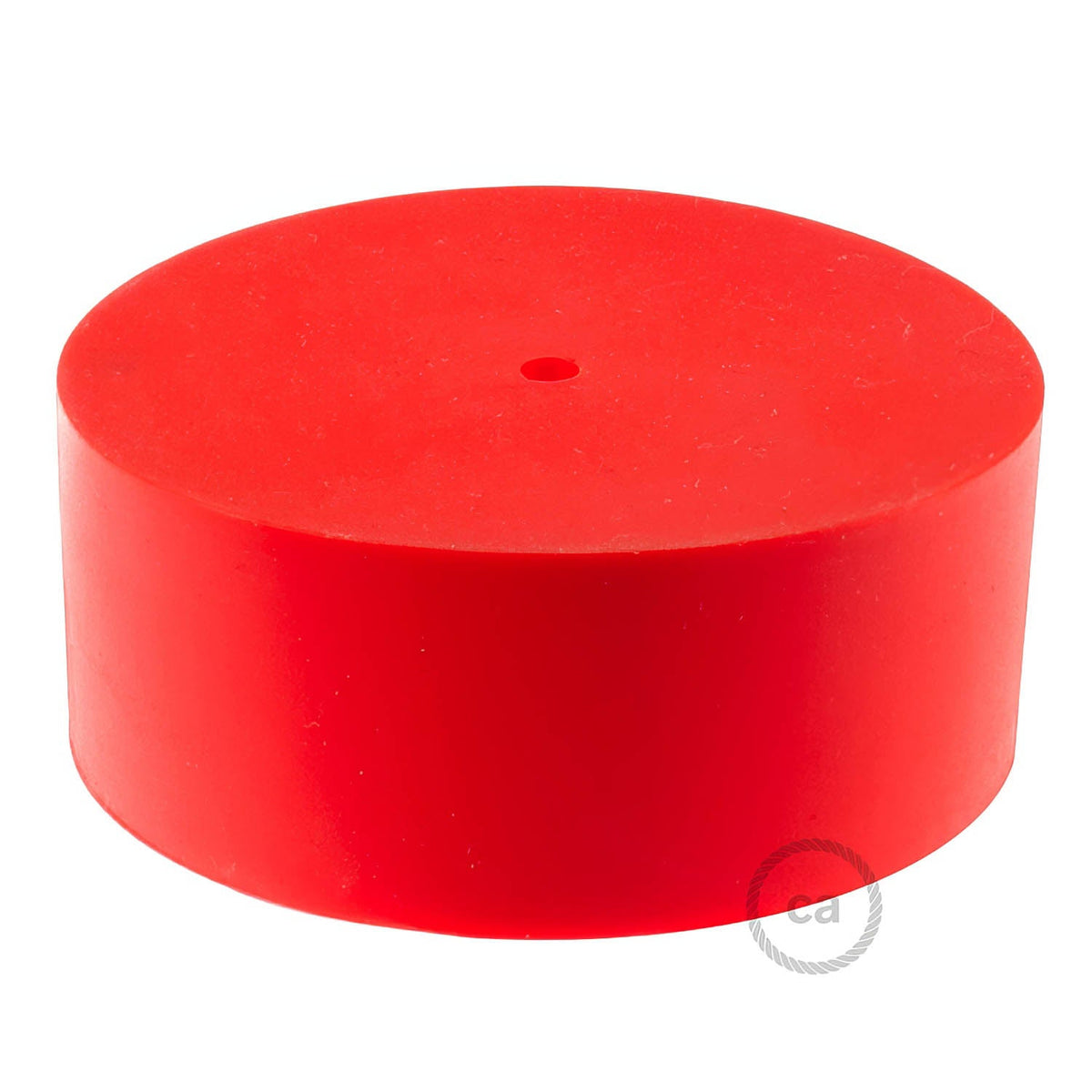 Zylinderförmiges Lampenbaldachin-Kit aus Silikon - Rot – Ansicht 2