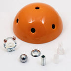 Rosetten-Kit aus Keramik mit 6 Löchern – Mandarine – Ansicht 3