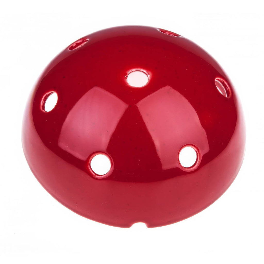 Rosetten-Set aus Keramik mit 6 Löchern – Rot – Ansicht 2