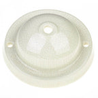 Schlichtes Keramik-Rosetten-Set – Craquelet-Optik – Ansicht 2
