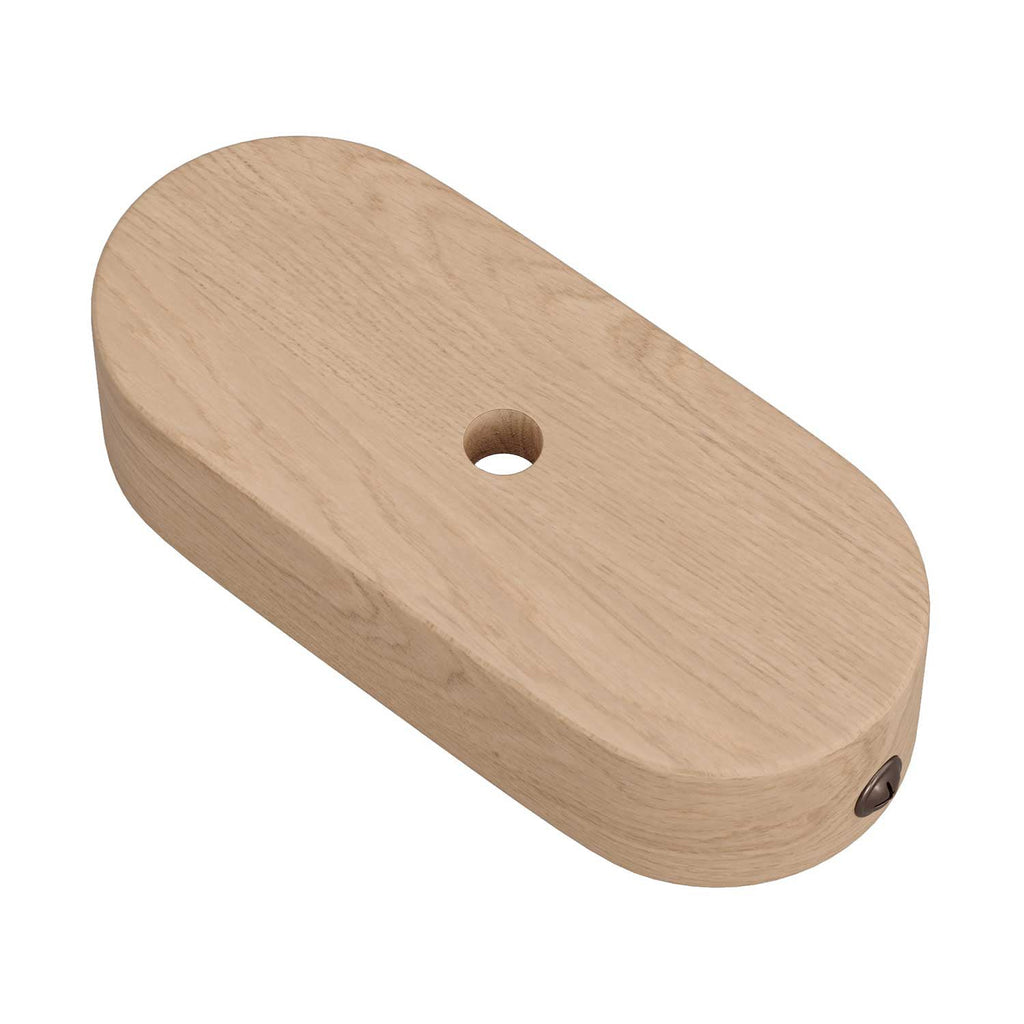 Ovales Holz-Baldachin-Kit – Natur – Ansicht 2