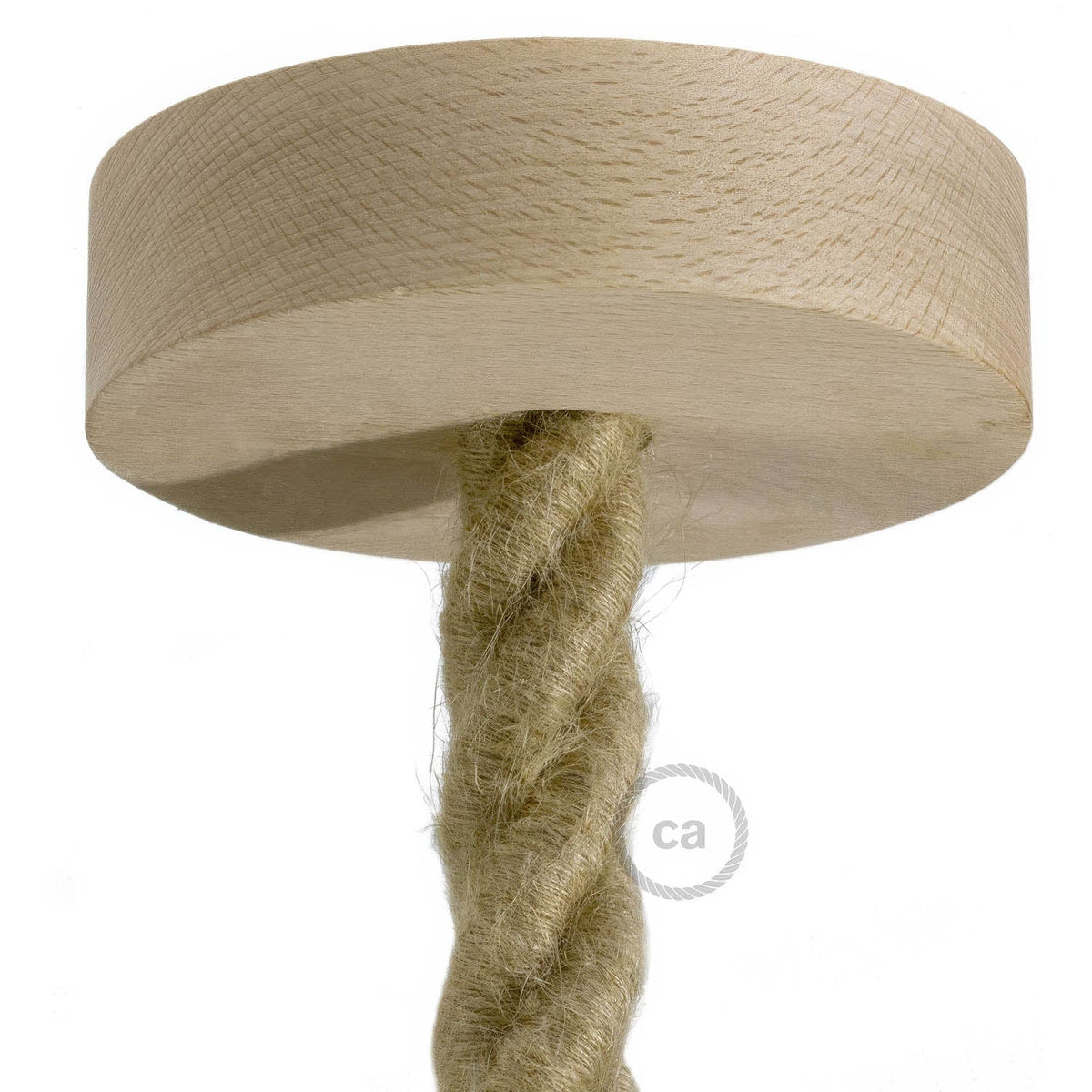 Holzbaldachin-Set für Kabel 2XL – Neutral