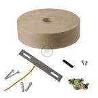 Holzbaldachin-Set für Kabel 2XL – Neutral – Ansicht 2