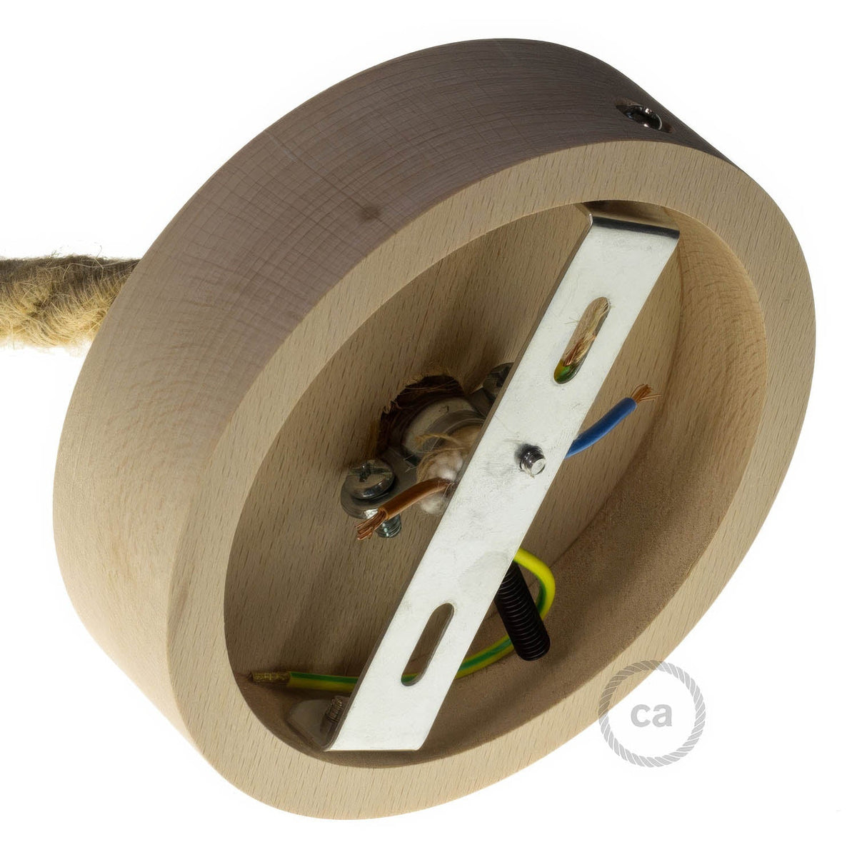 Holzbaldachin-Set für XL-Seil – Neutral – Ansicht 3