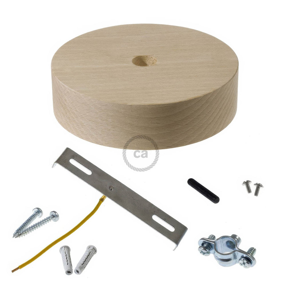Holzbaldachin-Set für XL-Seil – Neutral – Ansicht 2