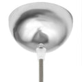 Halbrosetten-Kit aus lackiertem Metall – Chrom