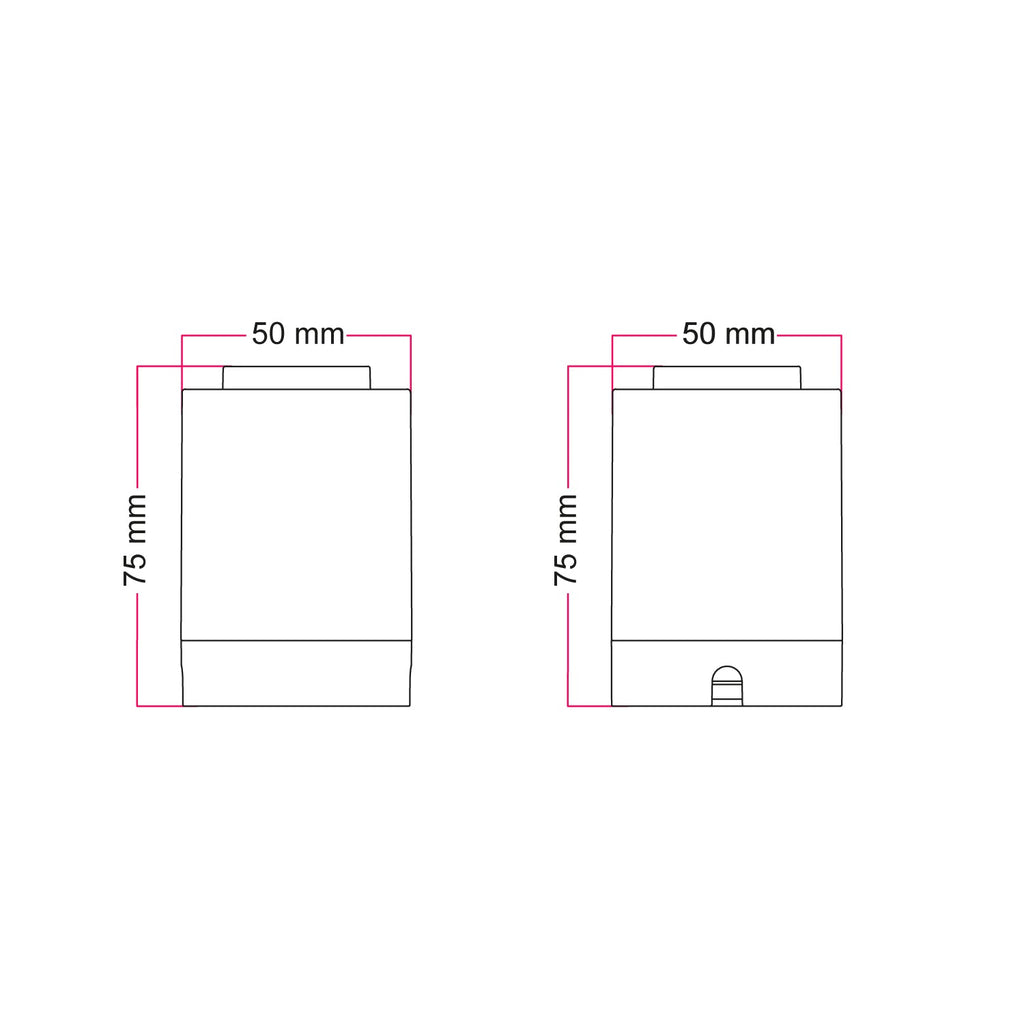 Spostaluce-Kit mit E27-Lampenfassung – Weiß – Ansicht 5