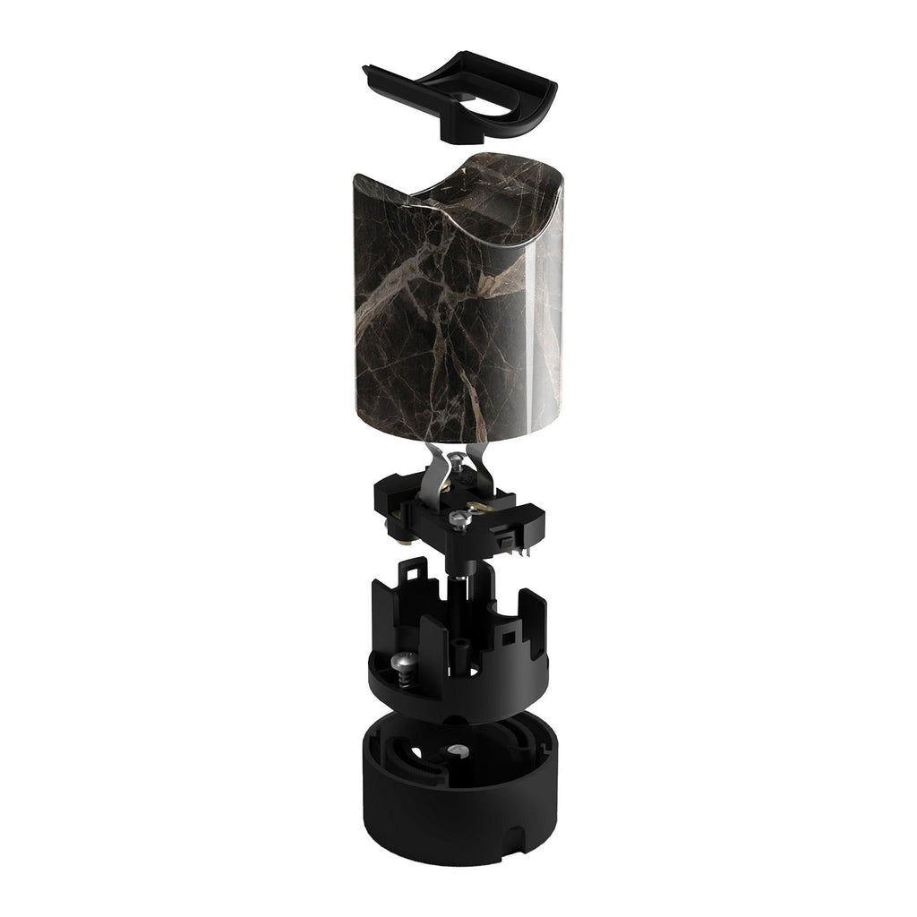 Kit Spostaluce esse14 mit S14d-Fassung – Effekt Brauner Marmor – Ansicht 2