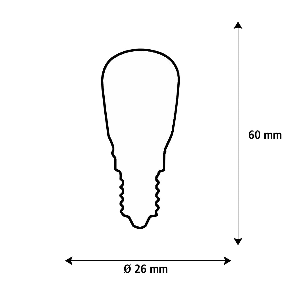 SEGULA LED Kühlschranklicht klar – E14, 1,5 W, 2.700 K, dimmbar – Bild 3