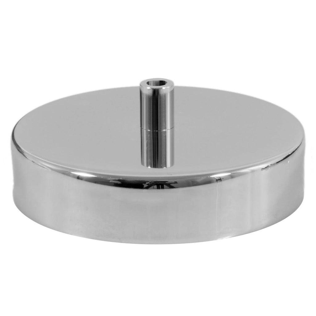 Lampenfuß Metall Ø 120 mm mit Gegengewicht