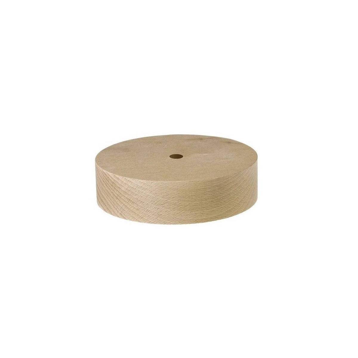 Lampenfuß Buche natur Ø 120 mm, H 32 mm