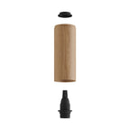 Deckenleuchte mit 3 Spots mit Tub-E14-Lampenschirm und rechteckigem Rose-One XXL-Deckenkasten – Neutral – Ansicht 4