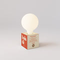Kabellose Batterie-Lampe Cabless03 „Boia de“ mit Glühbirne in Porzellanoptik - Tuttapolpa