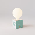 Kabellose Batterie-Lampe Cabless03 „Pensati all’Elba“ mit Glühbirne in Porzellanoptik - Tuttapolpa