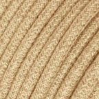 Schienenleuchte mit Lampenschirm aus Rafia Moorea – Neutral – Ansicht 3