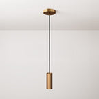 Pendelleuchte komplett mit Textilkabel, Tub-E14-Lampenschirm und Metallbeschlägen – Satinbronze