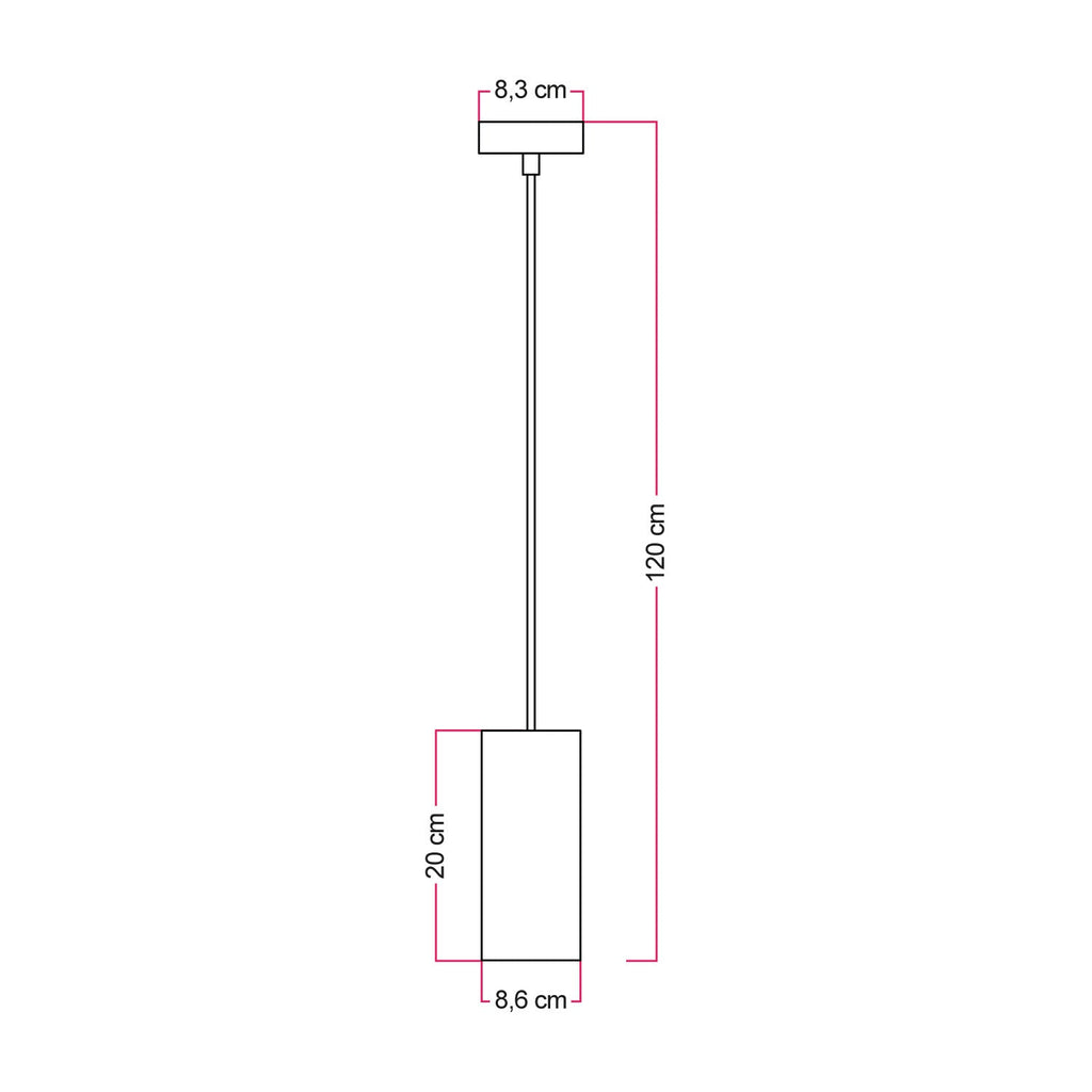 Pendelleuchte mit Holz-Lampenschirm für Tub-E27 Spot – Ansicht 5