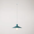Pendelleuchte mit Swing Pastel Lampenschirm für Schienensysteme – Petrol