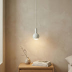 Pendelleuchte Filotto Metallico mit Glühbirne Lucia - Weiß – Ansicht 2