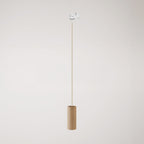 Pendelleuchte für Schienensystem mit Textilkabel und Tub-E14 - Neutral