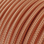 Pendelleuchte für Schienensysteme mit XL Ellepi-Lampenschirm - Corten-Effekt – Ansicht 3