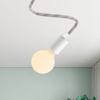 Creative Flex-Lampe 60 cm für Wand oder Decke – Mattweiß – Ansicht 3
