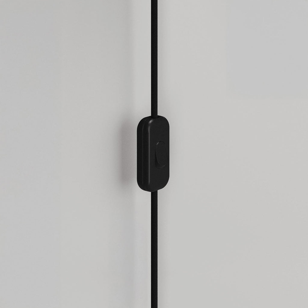 MAG-Y Wandleuchte mit Gelenk und Halbkugel-Lampe – Schwarz – Ansicht 4