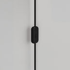 MAG-Y Wandleuchte mit Gelenk und Halbkugel-Lampe – Schwarz – Ansicht 4