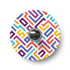 Wand- oder Deckenleuchte mit Schirm „Kaleidoscope“ Geometrie 2 mit geometrischem Design – Wasserdicht IP44 – Ansicht 3