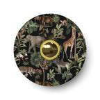 Wand- oder Deckenleuchte mit Lampenschirm mit Dschungeltieren "Wildlife Whispers" – Jungle Animals – Wasserdicht IP44 – Ansicht 3