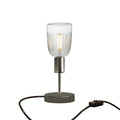 Tischlampe Alzaluce Tiche aus Metall - Perlschwarz