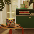 Cubetto Tischlampe mit Ghost Glühbirne - PosterLad – Ansicht 2