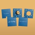 Tischlampe Cubetto „La luna“ mit Glühbirnen-Globe in Porzellanoptik - Santomanifesto – Ansicht 5
