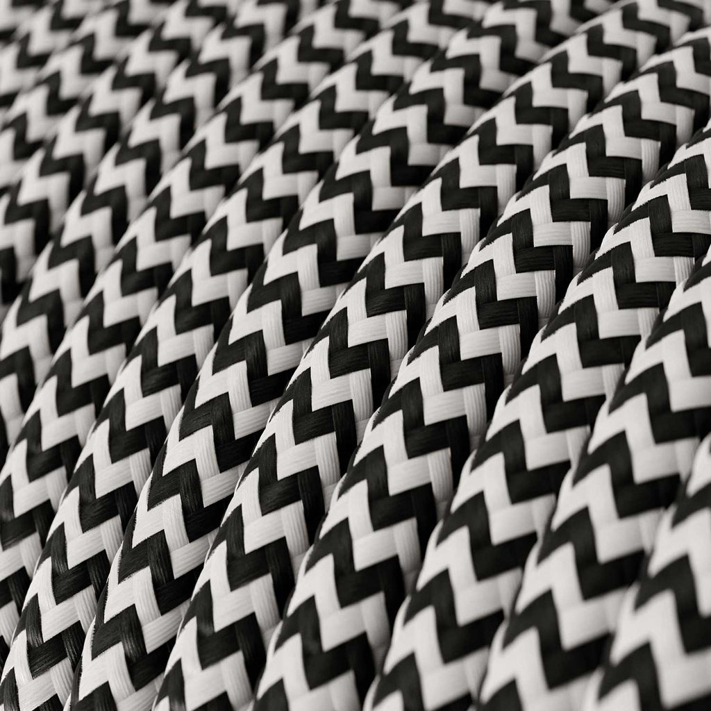 Taché Metal Tischleuchte – Schwarz und Weiß – Ansicht 3