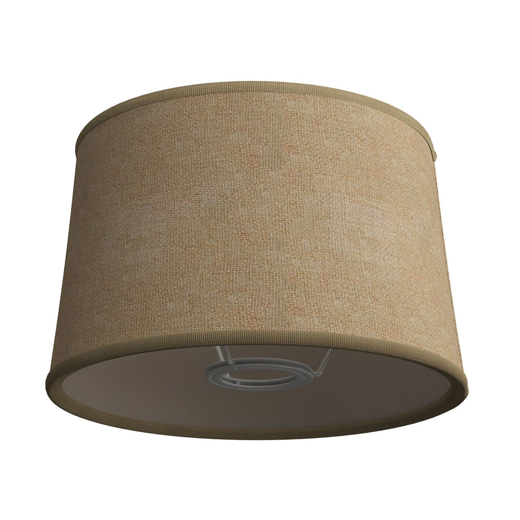 Stehleuchte MAG-Y mit runder Metallbasis und Athena-Schirm – Satin-Bronze – Ansicht 4