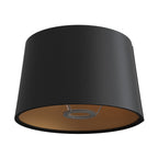 Stehlampe MAG-Y mit rundem Metallfuß und Athena-Lampenschirm – Schwarz – Ansicht 4