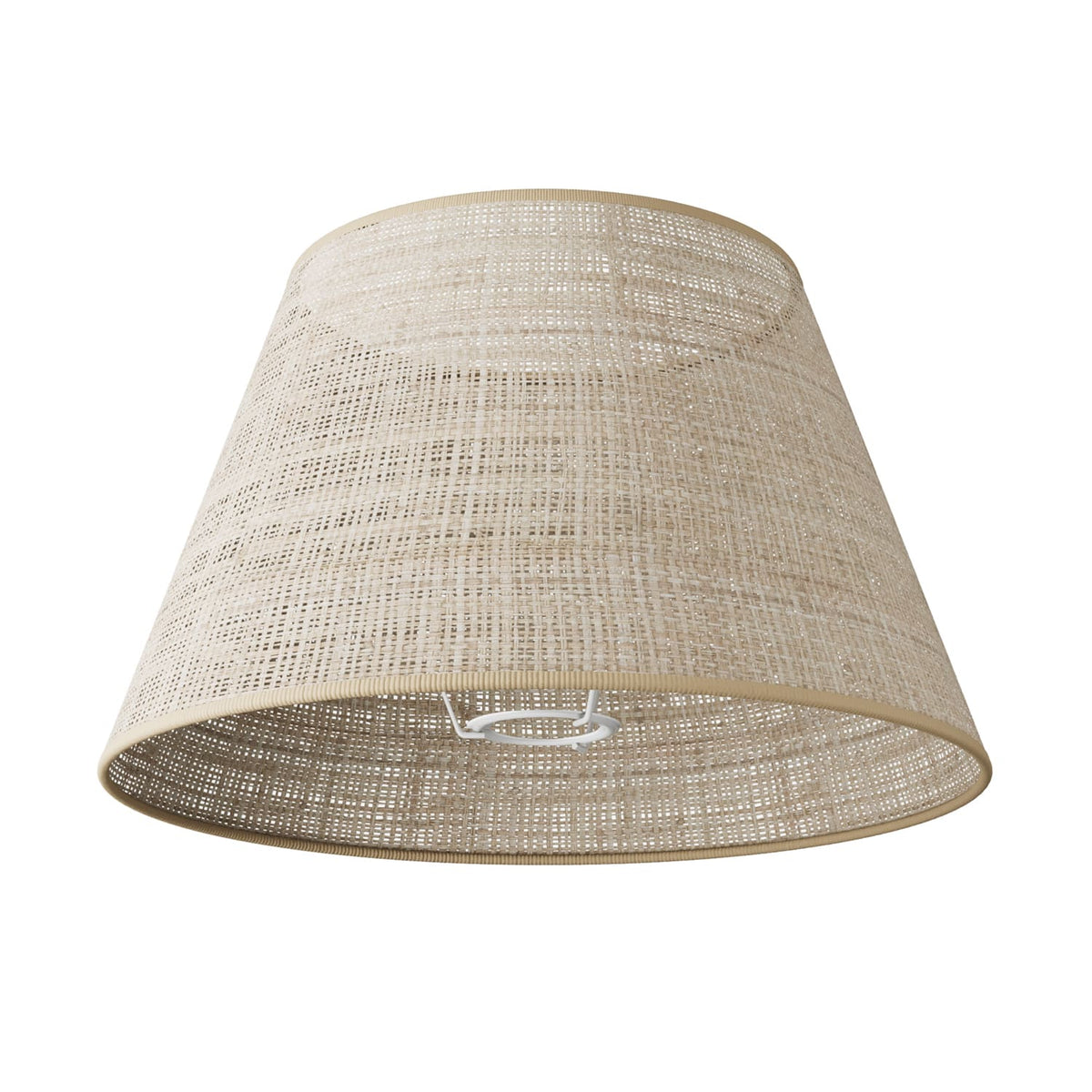 Stehleuchte MAG-Y mit runder Metallbasis und Impero M Lampenschirm – Satin-Bronze – Ansicht 4