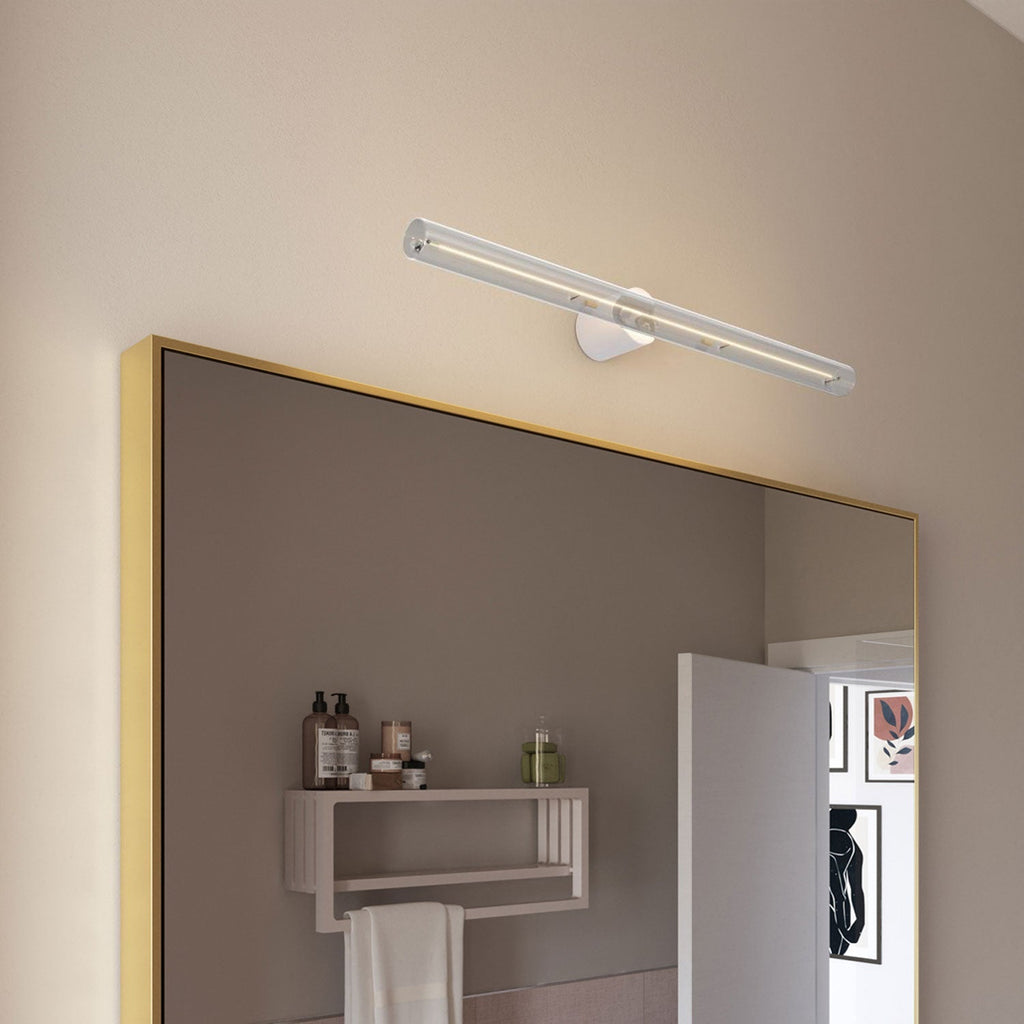 Wandleuchte esse14 für LED-Glühbirne S14d – Wasserdicht IP44 – Weiß – Ansicht 4