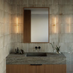 Esse14 Wand- oder Deckenleuchte für LED-Glühbirne S14d – Wasserdicht IP44 – Effekt Green marble – Ansicht 2