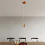 Pendelleuchte mit Einzelscheinwerfer Mini Spotlight GU1d0 – Kupfer satiniert – Ansicht 2