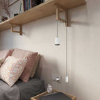 Spotlampe Mini Spotlight GU1d0 mit SnakeBis-Verkabelung – Mattweiß – Ansicht 2