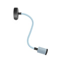 Fermaluce Flex 30 Pastell mit Mini-Rosette, Schalter und Mini-Strahler GU1d0 – Zuckerblau