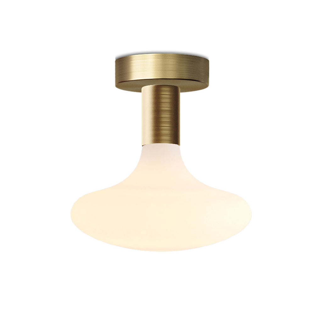 Fermaluce-Lampe aus Metall mit Idra-Leuchtmittel – Satiniertes Bronze