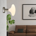Fermaluce Lampe aus Metall mit Idra-Glühbirne – Satiniertes Titan – Ansicht 2