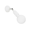 Fermaluce Lampe aus Silikon mit Gelenk – Weiß