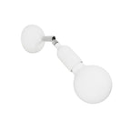 Fermaluce Lampe aus Silikon mit Gelenk – Weiß