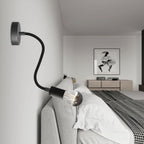 Flex 30 Lampe mit Tropfenlampe – Schwarz – Ansicht 2