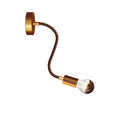 Flex 30 Lampe mit Drop-Glühbirne - Satiniertes Kupfer